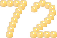 Confezione Da 72 Lumini Votivi