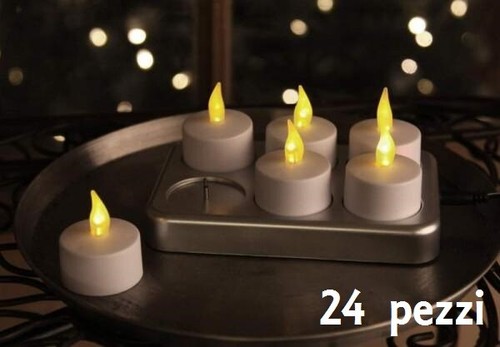 Set candele led lumini - pz,