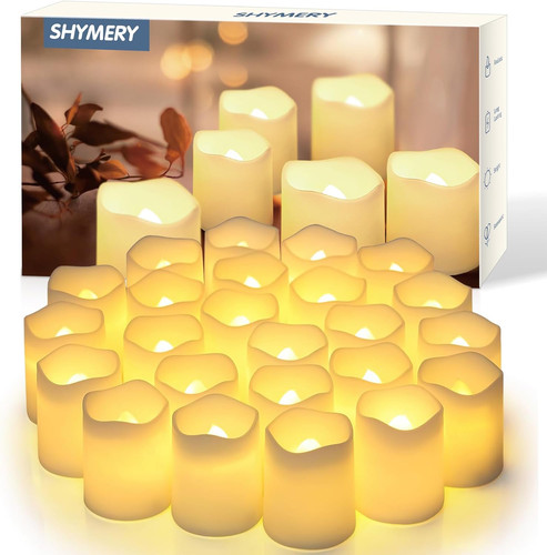 Candele votive senza fiamma - votive,
