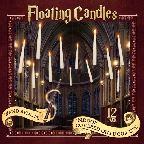 Candele galleggianti con - candele,