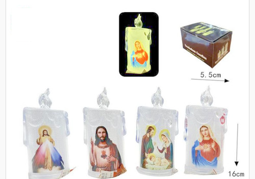 Set candele led lumini - pz,
