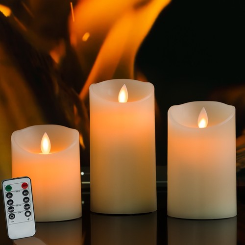 Set candele led tremolanti - candele,