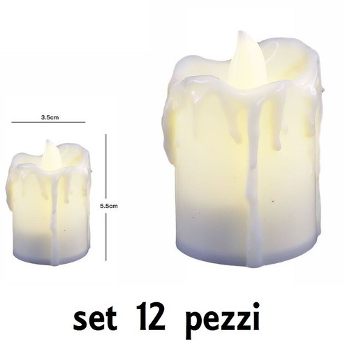 Set candele led - pz,